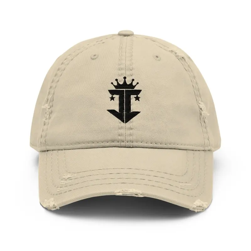 JC Distressed Dad Hat | Otto Cap